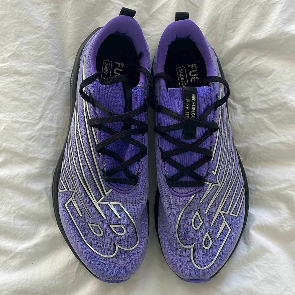 New Balance - Fuel Cell Super Comp Elite v3 - Puple / Back - 8 - Gently Used